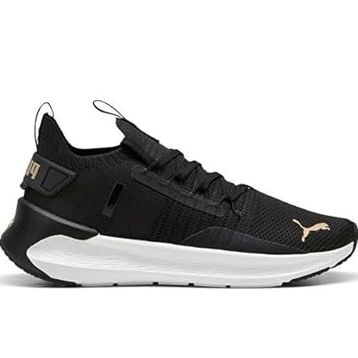 Puma Softride Symmetry Fuzion Wns-Puma Black-Puma Gold Low Kadın Bot