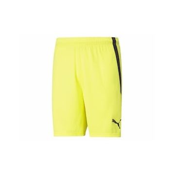 Puma Teamliga Shorts Sarı Erkek Futbol Şortu