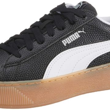 Puma Vikky Platform Siyah Beyaz Kadın Sneaker