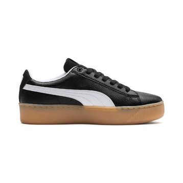 Puma Vikky Platform Siyah Beyaz Kadın Sneaker