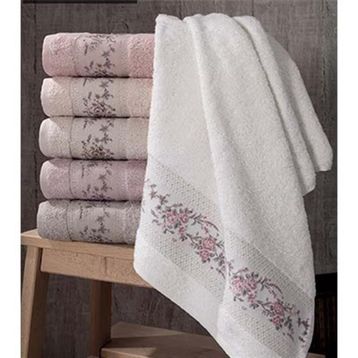 Pupilla Rönesans 3008 Bambu 50x90 6'lı Havlu