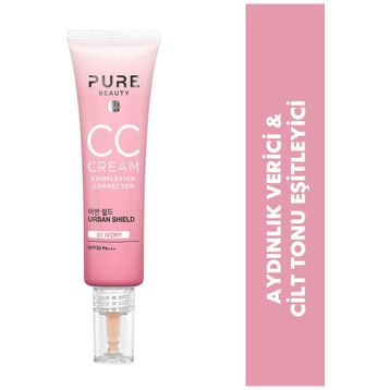Pure Beauty SPF50 Pa+++ Ivory 30 ml CC Krem