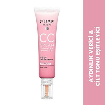 Pure Beauty SPF50 Pa+++ Natural 30 ml CC Krem