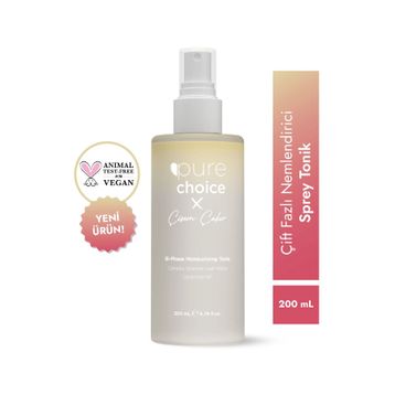 Pure Choice Çift Fazlı Nemlendirici 200 ml Sprey Tonik
