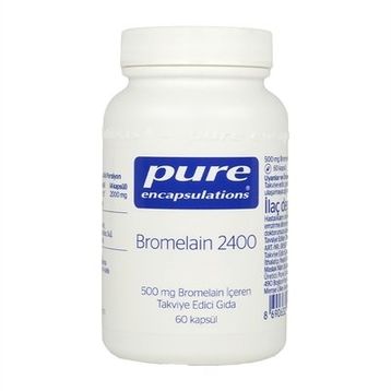 Pure Encapsulations Bromelain 2400 İçeren 60 Kapsül