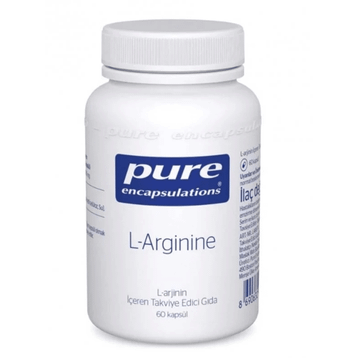 Pure Encapsulations L-Arginine 60 Kapsül