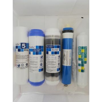 Purefer Açık Kasa 5'li Filtre Set Vontron Mebranlı Su Arıtma Cihazı