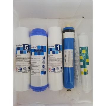Purefer Açık Kasa 5'li Filtre Set Vontron Mebranlı Su Arıtma Cihazı
