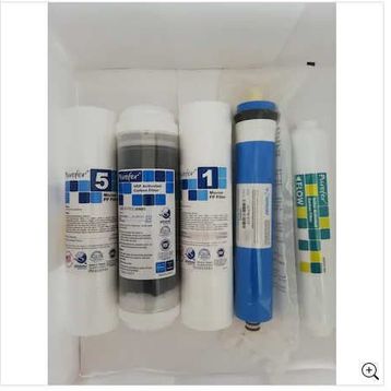 Purefer Açık Kasa 5'li Filtre Set Vontron Mebranlı Su Arıtma Cihazı