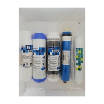 Purefer Açık Kasa 5'li Filtre Set Vontron Mebranlı Su Arıtma Cihazı
