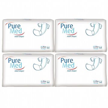PureMed Bel Bantlı XL 120 Adet Hasta Bezi