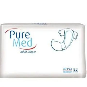 PureMed Belbantlı 30 Adet Medium Yetişkin Hasta Bezi