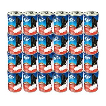 Purina Felix Sığır Etli ve Tavuklu 24x400 gr Kedi Konserve