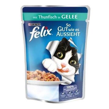 Purina Felix Ton Balıklı 12x100 gr Kedi Maması Pouch