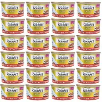 Purina Gourmet Gold Çifte Lezzet Sığır Etli ve Tavuklu 24x85 gr Yaş Kedi Maması