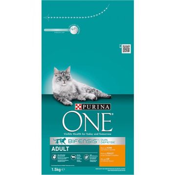 Purina One One Tavuklu Yetişkin Kediler Tüy Dökülmesini Azaltır 1500 gr Kuru Kedi Maması