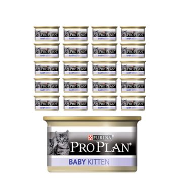 Purina Pro Plan Baby Kitten Tavuk Etli 20x85 gr Yaş Yavru Kedi Maması