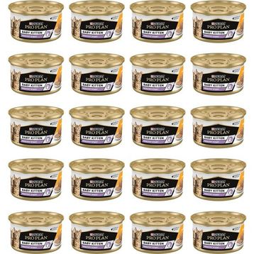 Purina Pro Plan Baby Kitten Tavuk Etli 20x85 gr Yaş Yavru Kedi Maması