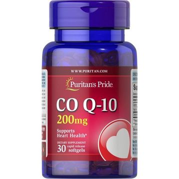 Puritan's Pride Co Q-10 200 mg 30 Kapsül