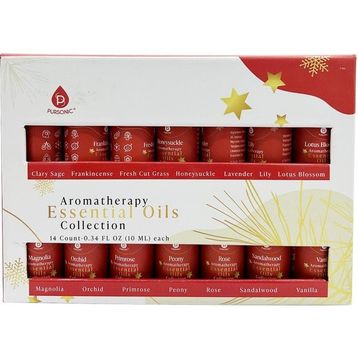 Pursonic 14x10 ml Aromathrapy Essential Oils