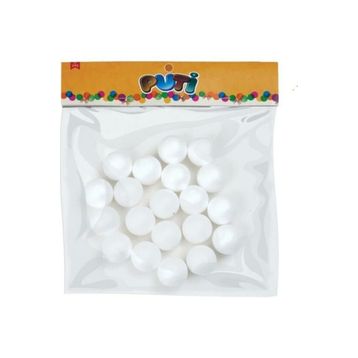 Puti 4766 20'li 3cm Köpük Top