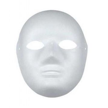 Puti Büyük Surat Karton Maske