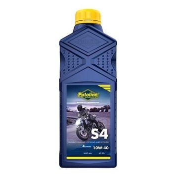 Putoline 1 lt Bottle S4 10W-40 Motorsiklet Motor Yağı