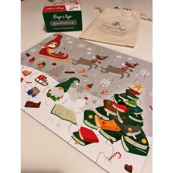 Puyo Aya Jigsaw Puzzle To Go Winter Wonderland- Tuğçe Bakan