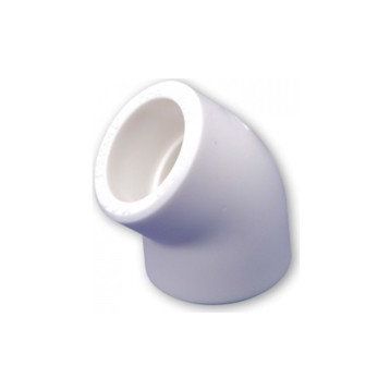 Pvc 45 Derece PPRC 25 mm 10 Adet Boru Dirsek
