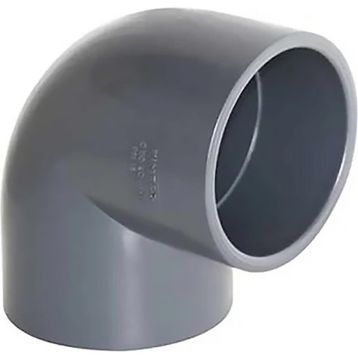 Pvc 90° Yapıştırma 75 mm Muflu Dirsek