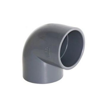 Pvc 90° Yapıştırma 75 mm Muflu Dirsek