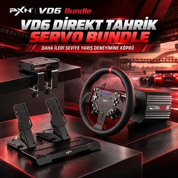 Pxn VD6 Bundle PC Uyumlu Direksiyon Seti