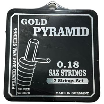 Pyramid 0.18 Kısa Sap Bağlama Takım Tel