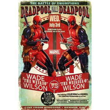 Pyramid International Deadpool Wade vs Wade Poster