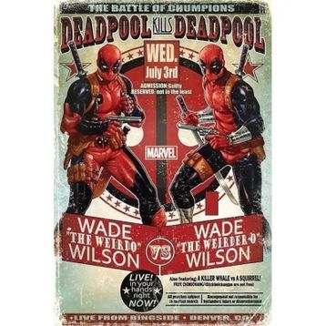 Pyramid International Deadpool Wade vs Wade Poster