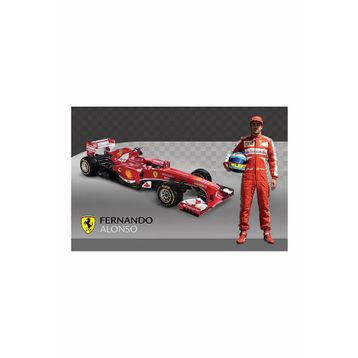 Pyramid International Ferrari Alonso & Car Maxi Poster