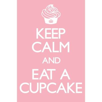 Pyramid International Keep Calm And Eat A Cupcake Maxi Poster