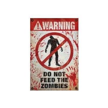 Pyramid International Maxi Warning Do Not Feed The Zombies Poster