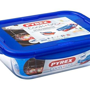 Pyrex 3.3 lt Dikdörtgen Kapaklı Saklama Kabı