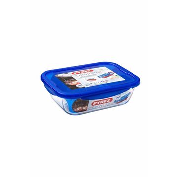Pyrex 3.3 lt Dikdörtgen Kapaklı Saklama Kabı