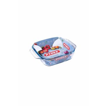 Pyrex 400B000 Kare Cam Fırın Kabı