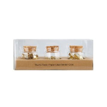 Pyrus SC900140 3lü Gold Kavanoz Set