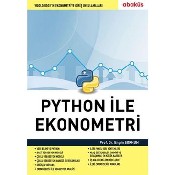 Python ile Ekonometri - Engin Sorhun
