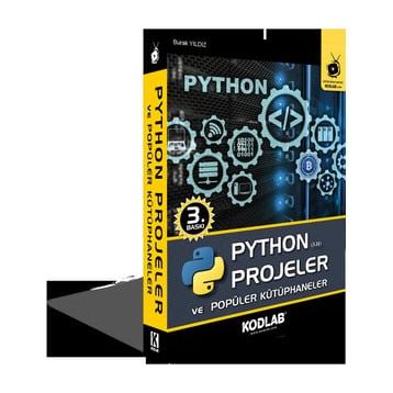PYTHON Projeler ve Popüler Kütüphaneler-Kodlab Yayınları