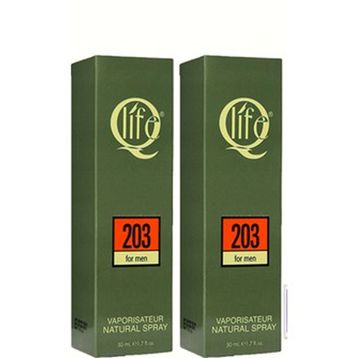 Q Life No:203 EDC 2x50 ml Erkek Parfüm