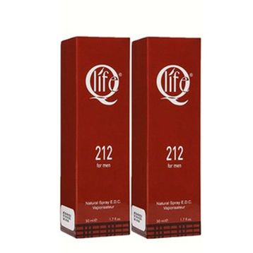 Q Life No:212 EDC 2x50 ml Erkek Parfüm