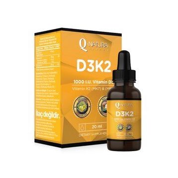 Q-Natura Series D3K2 Vitamini 20 ml Damla