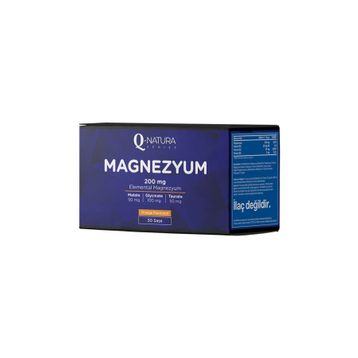 Q-Natura Series Magnesium Malat Glisinat Taurat Portakal Aromalı 30 Saşe