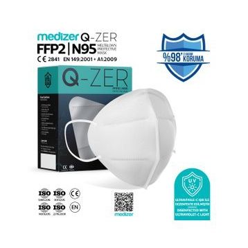 Q-Zer FFP2 N95 90'lı Maske