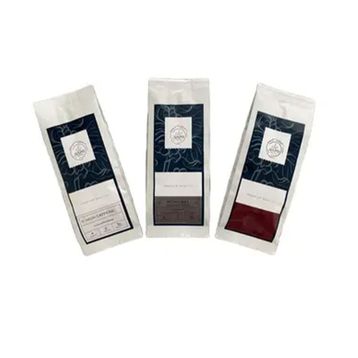 Qapo Coffee Roasting Tanışma Seti 3'lü 50 gr Dark+Medium+Light French Press 150 gr Kahve